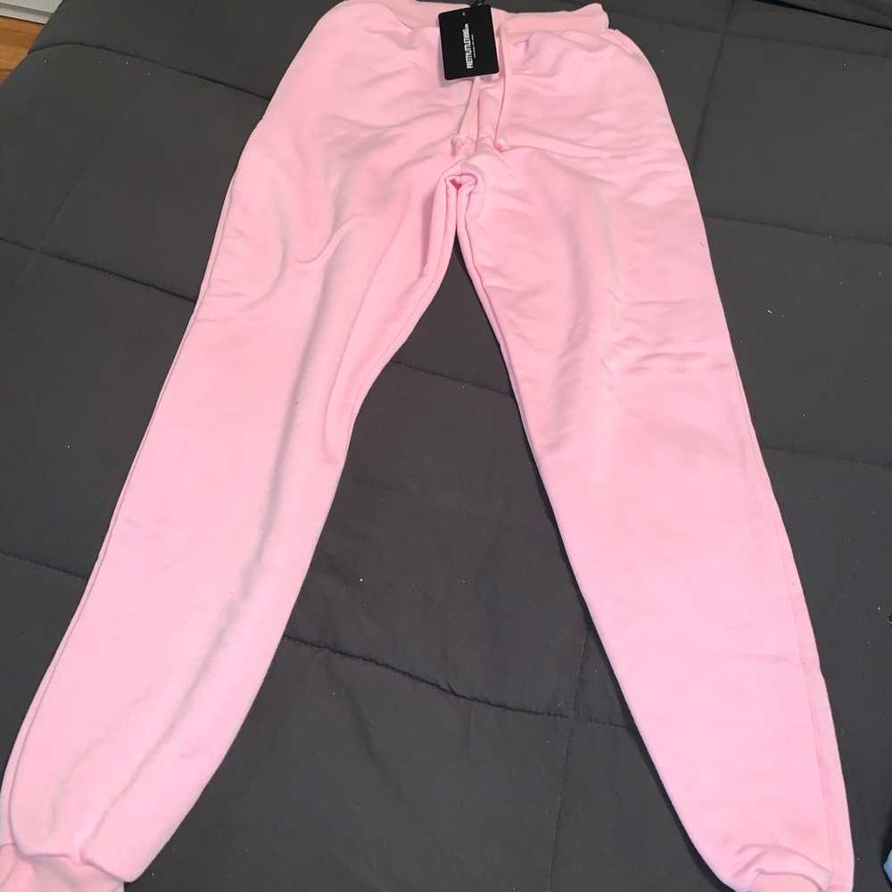 Pink joggers